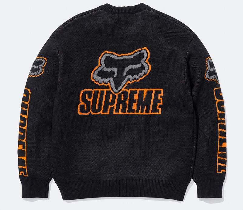 Supreme（シュプリーム）2025FW Week9 Fox Racineコラボ Sweater