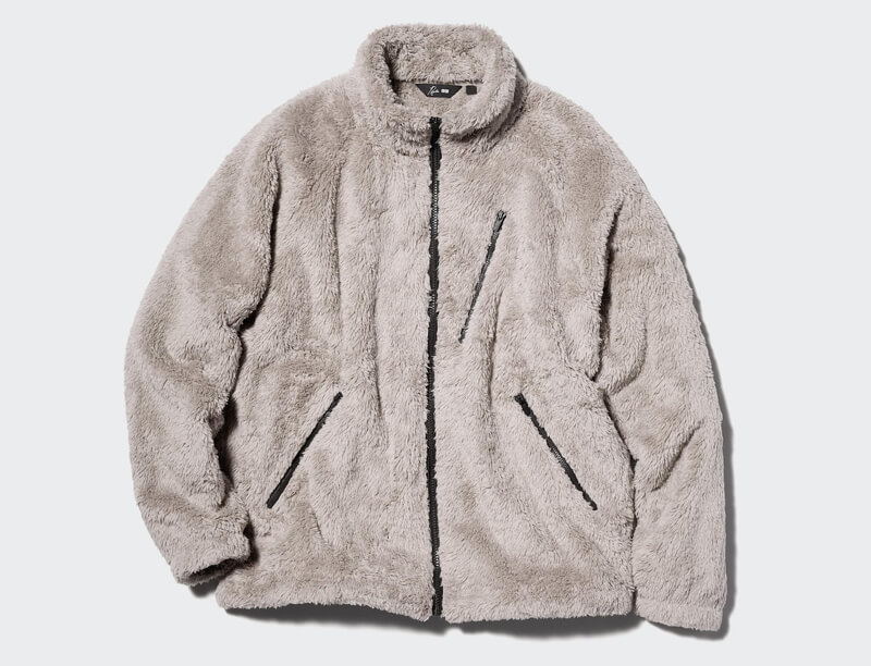 UNIQLO x NEEDLES（ユニクロ×ニードルズ） フリースジャケット ベージュ