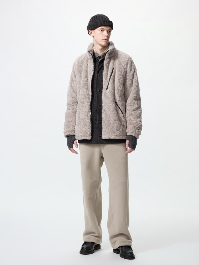 UNIQLO x NEEDLES（ユニクロ×ニードルズ） フリースジャケット ベージュ