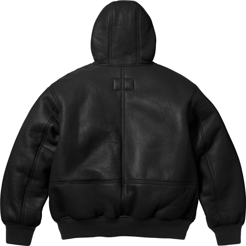 Supreme（シュプリーム） 2025FW Week14 Supreme®/Schott® Shearling Hooded Work Jacket