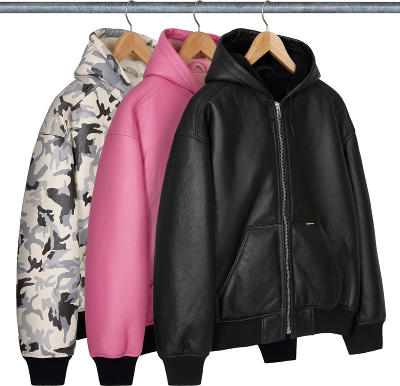 Supreme（シュプリーム） 2025FW Week14 Supreme®/Schott® Shearling Hooded Work Jacket