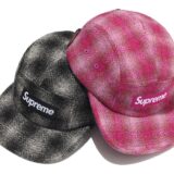 Supreme（シュプリーム） 2025FW Weel11 Harris Tweed® Camp Cap