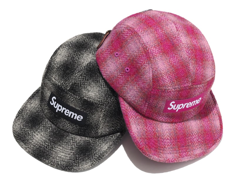 Supreme(シュプリーム) 2025FW Weel11 Harris Tweed® Camp Cap