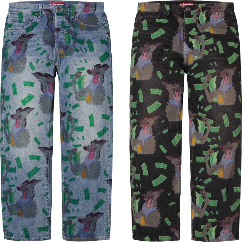 Supreme(シュプリーム) 2025FW Week11 All Dogs Go To Heaven Loose Fit Jean