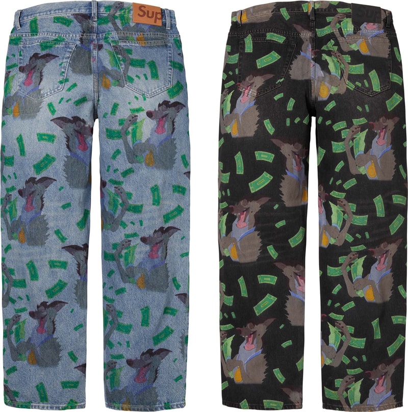 Supreme（シュプリーム） 2025FW Week11 All Dogs Go To Heaven Loose Fit Jean