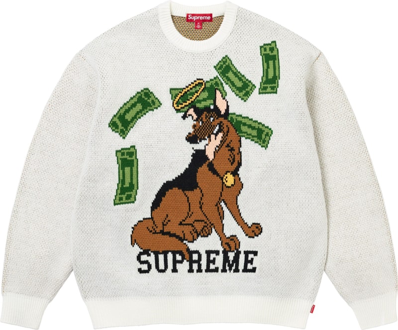 Supreme(シュプリーム) 2025FW Weel11 All Dogs Go To Heaven Sweater