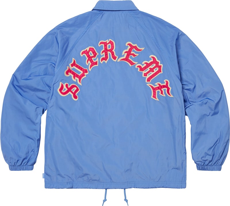 Supreme（シュプリーム） 2025FW Weel11 Old English Arc Coaches Jacket