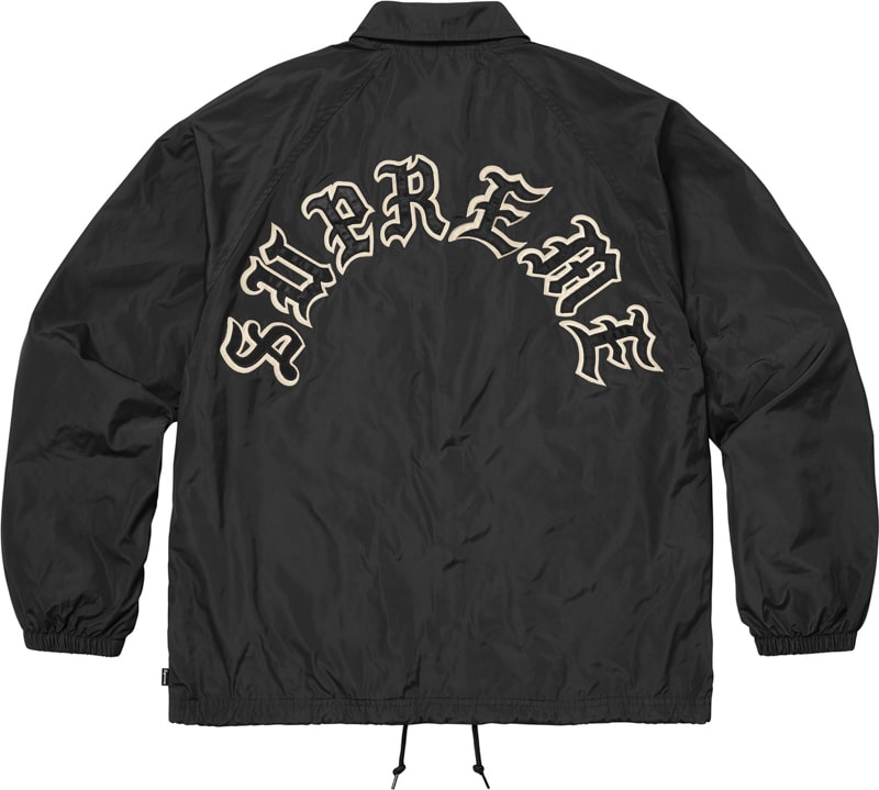 Supreme(シュプリーム) 2025FW Weel11 Old English Arc Coaches Jacket