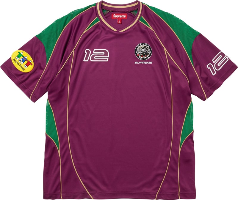 Supreme(シュプリーム) 2025FW Weel11 Piping Soccer Jersey
