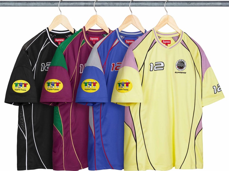 Supreme(シュプリーム) 2025FW Weel11 Piping Soccer Jersey