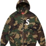 Supreme（シュプリーム） 2025FW Weel11 S Logo Zip Up Hooded Sweatshirt
