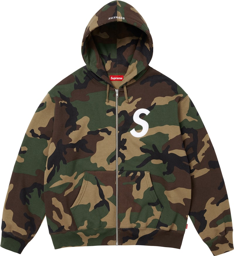 Supreme(シュプリーム) 2025FW Weel11 S Logo Zip Up Hooded Sweatshirt