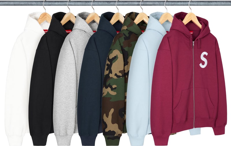 Supreme(シュプリーム) 2025FW Weel11 S Logo Zip Up Hooded Sweatshirt