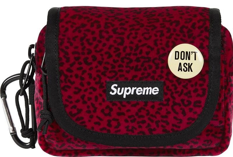 Supreme（シュプリーム） 2025FW Weel11 Velvet Mini Pouch