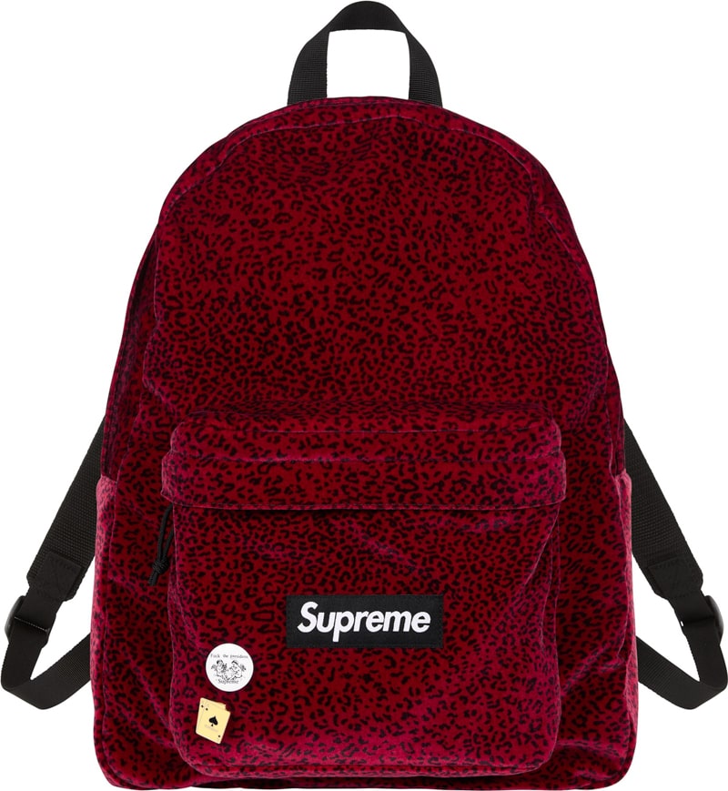 Supreme（シュプリーム） 2025FW Weel11 Velvet Backpack