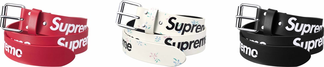 Supreme（シュプリーム） 2025FW Week12 Repeat Leather Belt