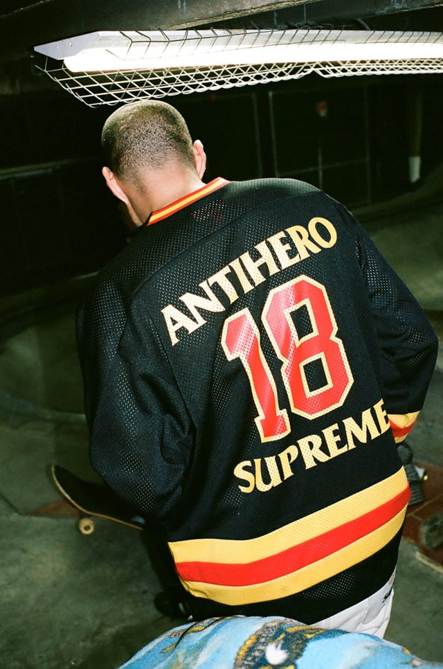 Supreme（シュプリーム） 2025FW Week12 ANTIHERO（アンタイヒーローコラボ）着用画像・着画