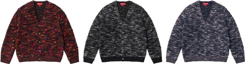 Supreme（シュプリーム） 2025FW Week13 Textured Cardigan