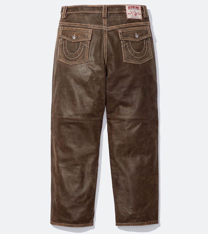 Supreme（シュプリーム） 2025FW Week13 Supreme®/True Religion® Loose Fit Leather Pant