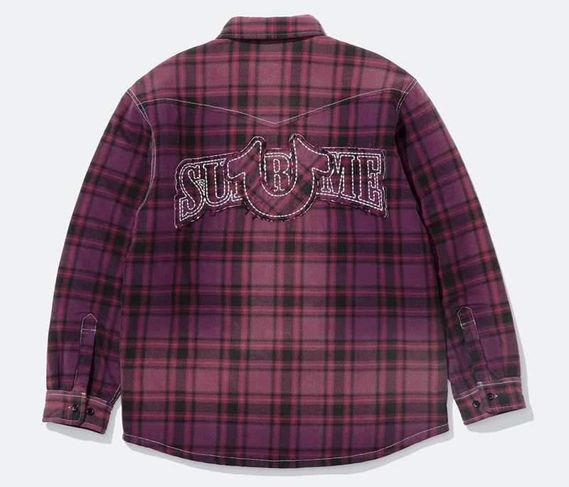 Supreme（シュプリーム） 2025FW Week13 Supreme®/True Religion® Quilted Lined Plaid Flannel Shirt