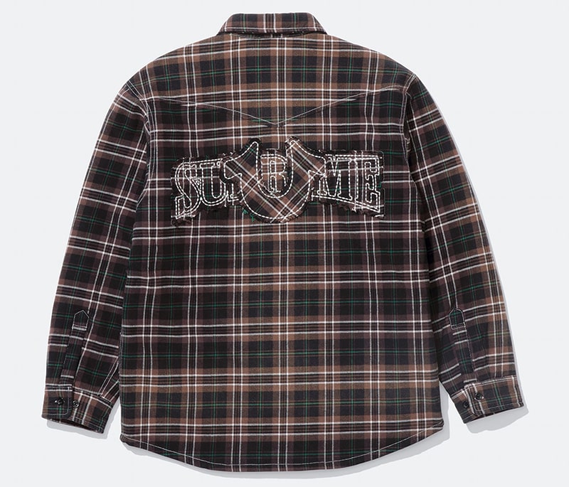 Supreme（シュプリーム） 2025FW Week13 Supreme®/True Religion® Quilted Lined Plaid Flannel Shirt