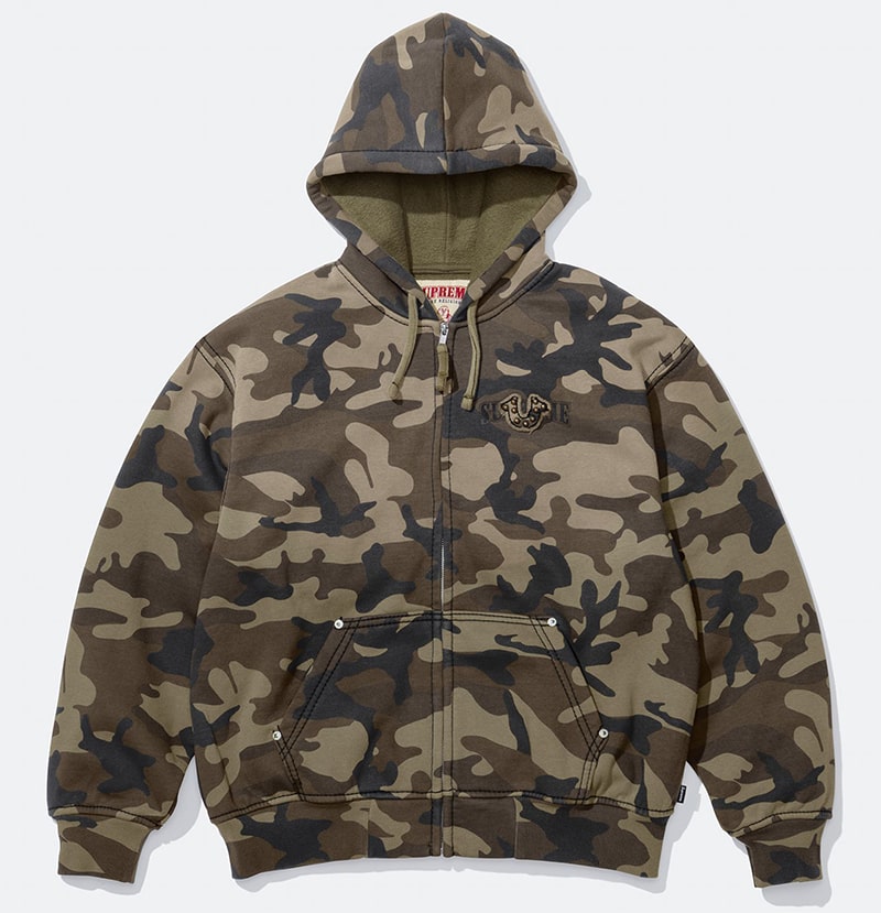 Supreme（シュプリーム） 2025FW Week13 Supreme®/True Religion® Zip Up Hooded Sweatshirt