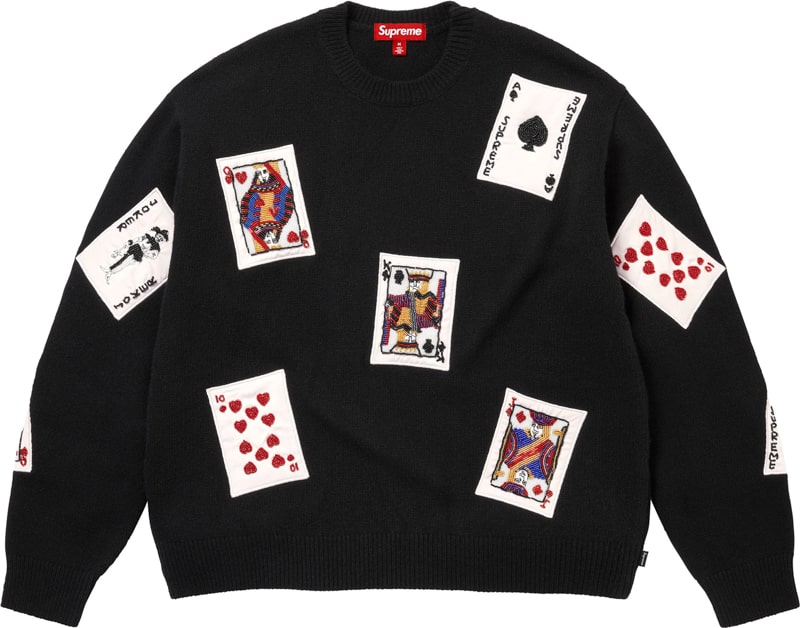 Supreme（シュプリーム） 2025FW Week14 Beaded Cards Sweater