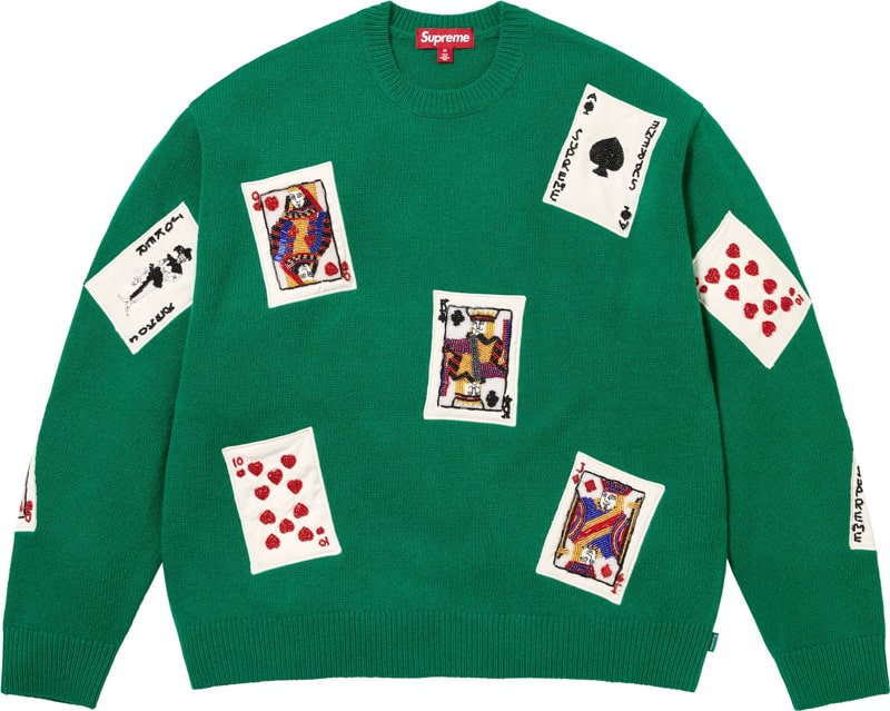 Supreme（シュプリーム） 2025FW Week14 Beaded Cards Sweater