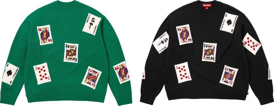 Supreme（シュプリーム） 2025FW Week14 Beaded Cards Sweater