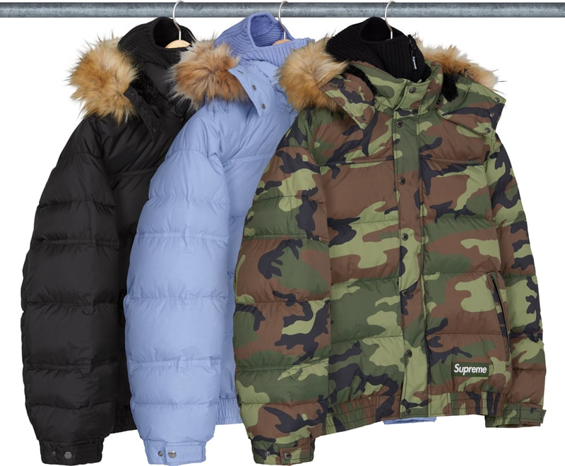 Supreme（シュプリーム） 2025FW Week14 Facemask 700-Fill Down Puffer Jacket