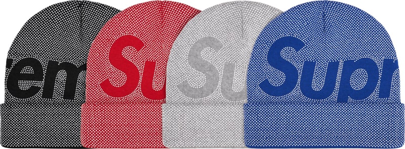 Supreme（シュプリーム） 2025FW Week14 Studded Knockout Big Logo Beanie