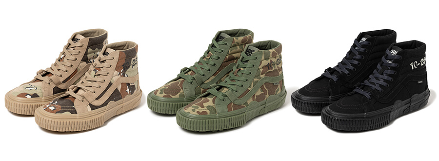 WTAPS×OAMC×OTW by Vans Sk8-Hi(ダブルタップス ヴァンズ スケートハイ デザートカモ/ダックカモ/ブラック)