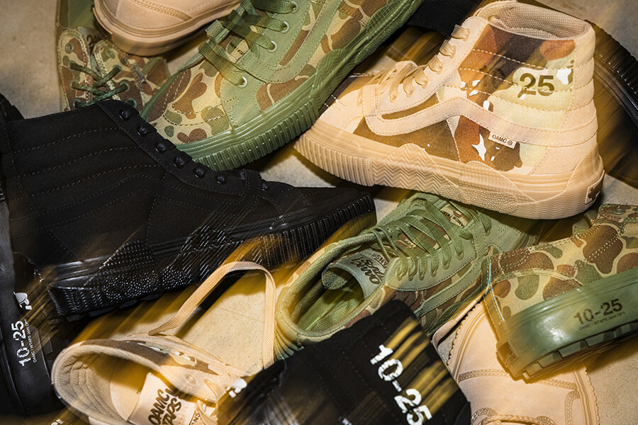 WTAPS×OAMC×OTW by Vans Sk8-Hi(ダブルタップス ヴァンズ スケートハイ デザートカモ/ダックカモ/ブラック)