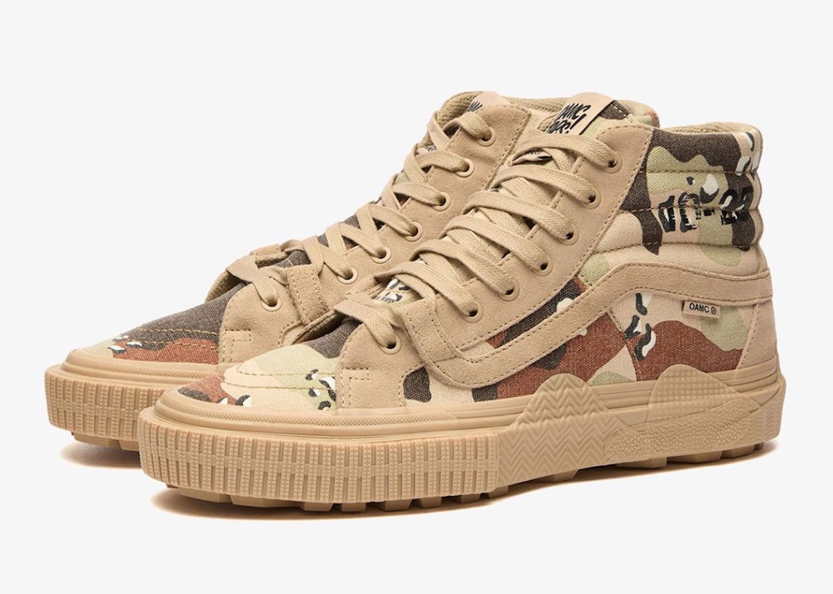 WTAPS×OAMC×OTW by Vans Sk8-Hi Desert Camo（ダブルタップス ヴァンズ スケートハイ デザートカモ）