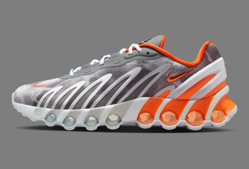 Palace Skateboards×Nike Air Max DN8 Dusty Grey/Particle Grey-White-Safety Orange（パレス × ナイキ エアマックス DN8 ダスティグレー/パーティクルグレー/ホワイト/セーフティオレンジ） IB4181-002