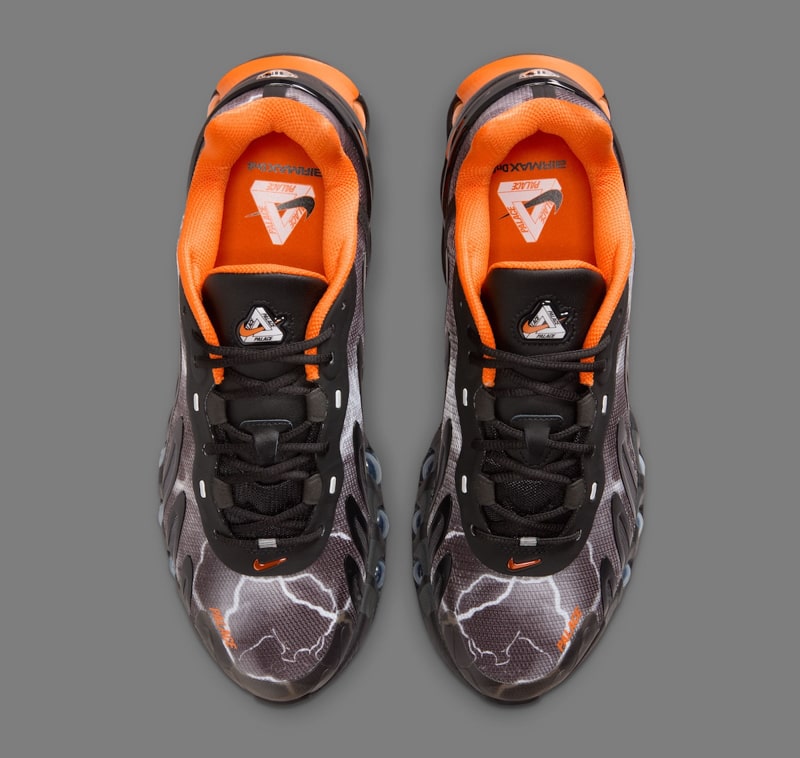 Palace Skateboards×Nike Air Max DN8 Black/Particle Grey-Safety Orange（パレス × ナイキ エアマックス DN8 ブラック/パーティクルグレー/セーフティオレンジ） IB4181-001