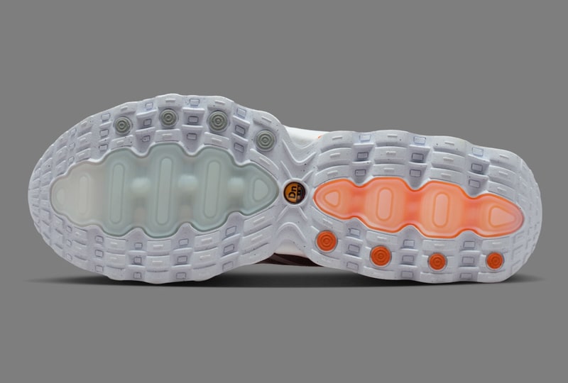 Palace Skateboards×Nike Air Max DN8 Dusty Grey/Particle Grey-White-Safety Orange（パレス × ナイキ エアマックス DN8 ダスティグレー/パーティクルグレー/ホワイト/セーフティオレンジ） IB4181-002