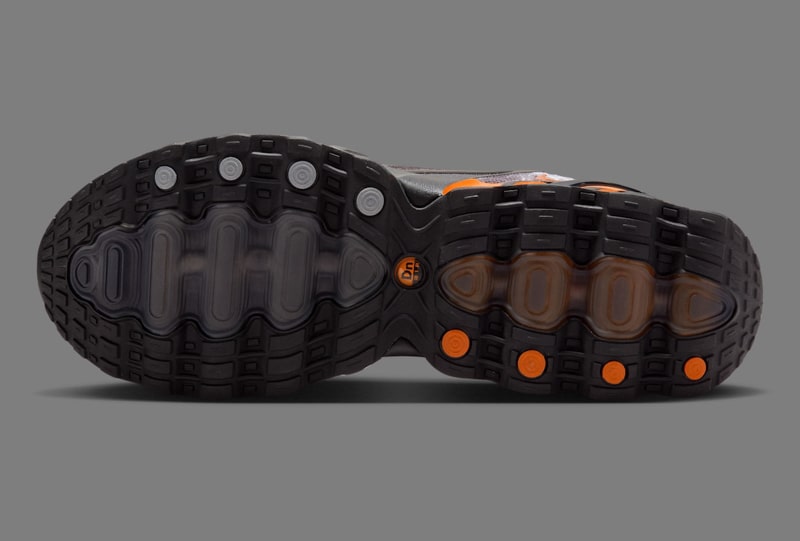 Palace Skateboards×Nike Air Max DN8 Black/Particle Grey-Safety Orange（パレス × ナイキ エアマックス DN8 ブラック/パーティクルグレー/セーフティオレンジ） IB4181-001