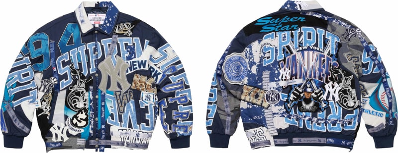 Supreme(シュプリーム) 2025FW Week17 Supreme®/Jeff Hamilton New York Yankees™ Varsity Jacket