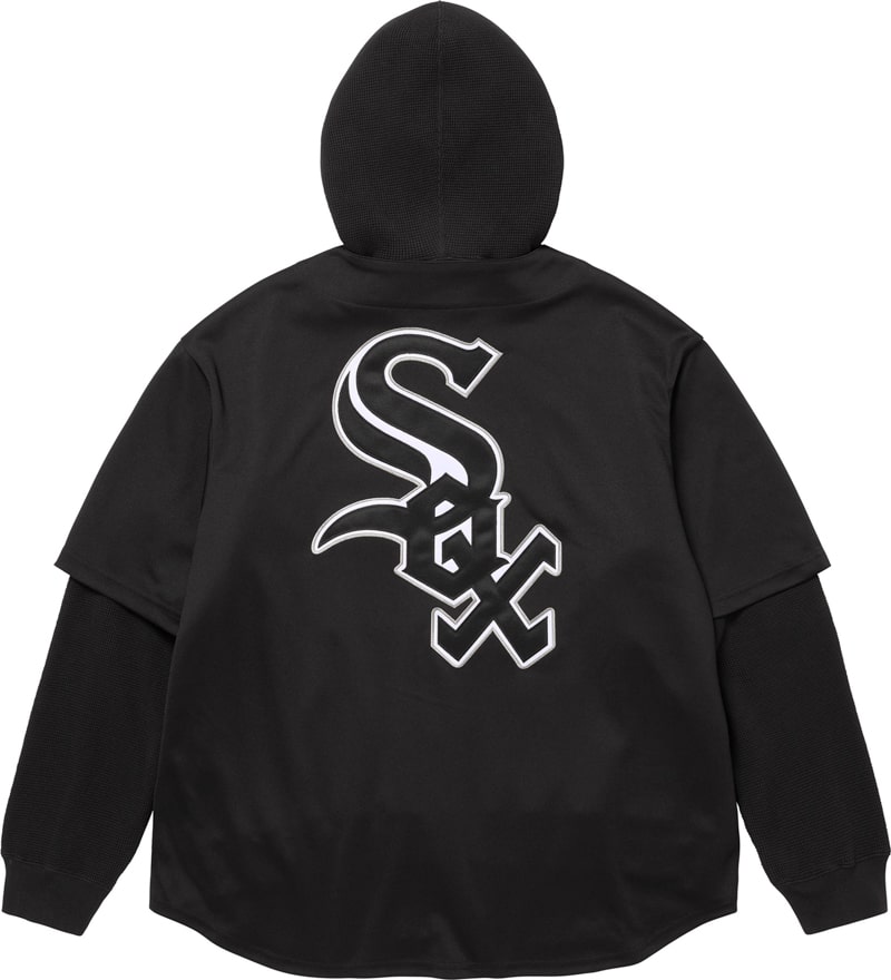 Supreme(シュプリーム) 2025FW Week17 Supreme®/Chicago White Sox™ Hooded Baseball Jersey
