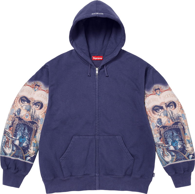 Supreme（シュプリーム） 2025FW Week18 Michael Jackson® Dangerous Zip Up Hooded Sweatshirt