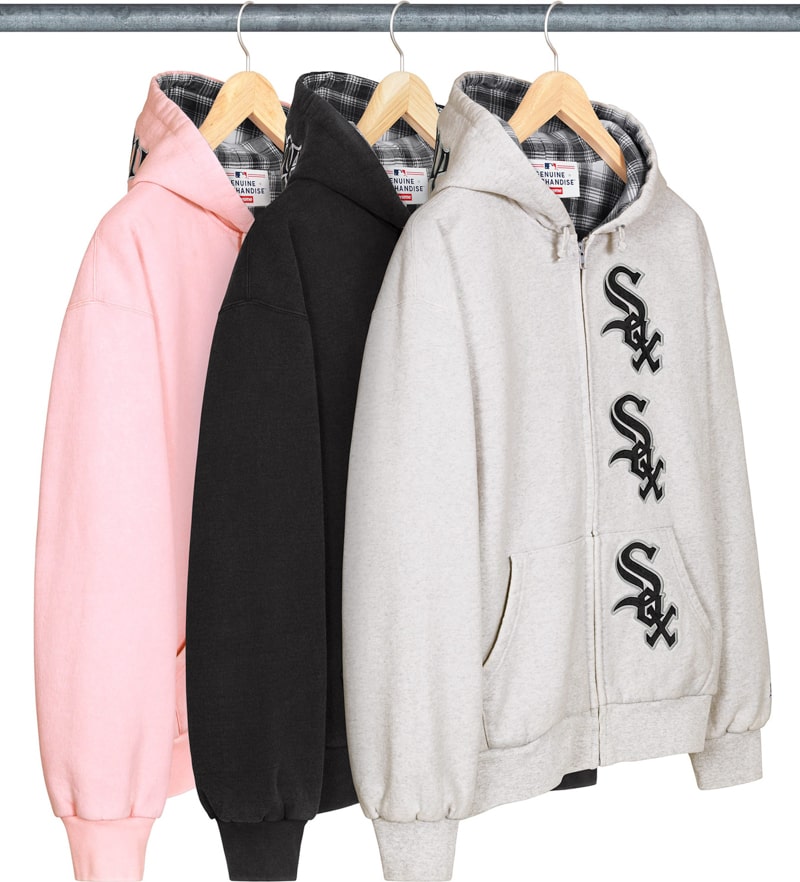 Supreme(シュプリーム) 2025FW Week17 Supreme®/Chicago White Sox™ Zip Up Hooded Sweatshirt