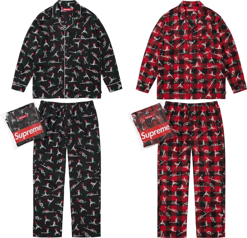 Supreme(シュプリーム) 2025FW Week16 Supreme®/Hanes® Holiday Pajama Set