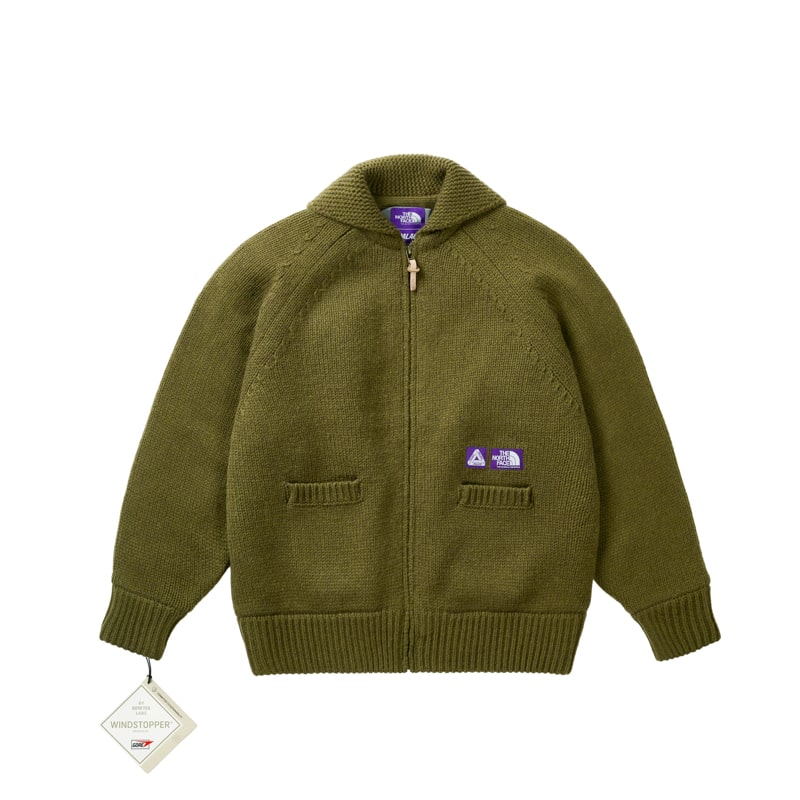 Palace Skateboards x The North Face Purple Label（パレス スケートボード×ザ・ノースフェイス パープルレーベル）Windstopper Field Knit