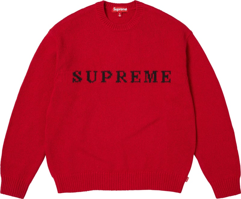 Supreme（シュプリーム） 2025FW Week15 Contrast Logo Sweater