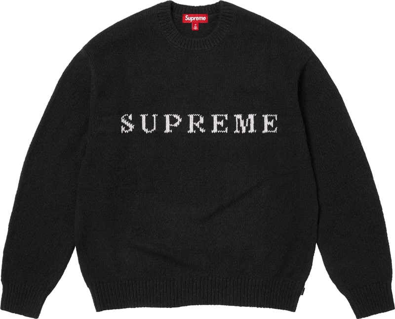 Supreme（シュプリーム） 2025FW Week15 Contrast Logo Sweater
