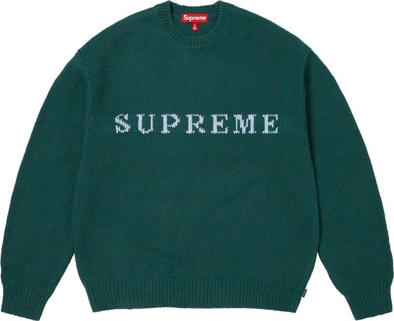 Supreme(シュプリーム) 2025FW Week15 Contrast Logo Sweater