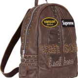 Supreme（シュプリーム） 2025FW Week15 Vanson Leathers®/b.b. Simon Backpack