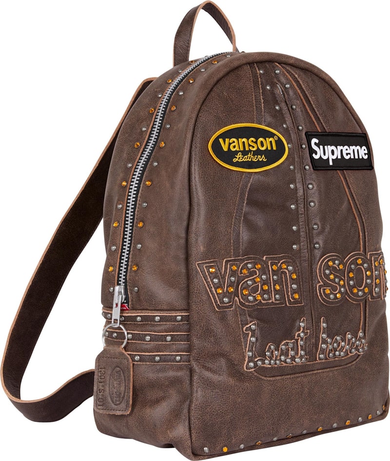 Supreme（シュプリーム） 2025FW Week15 Vanson Leathers®/b.b. Simon Backpack