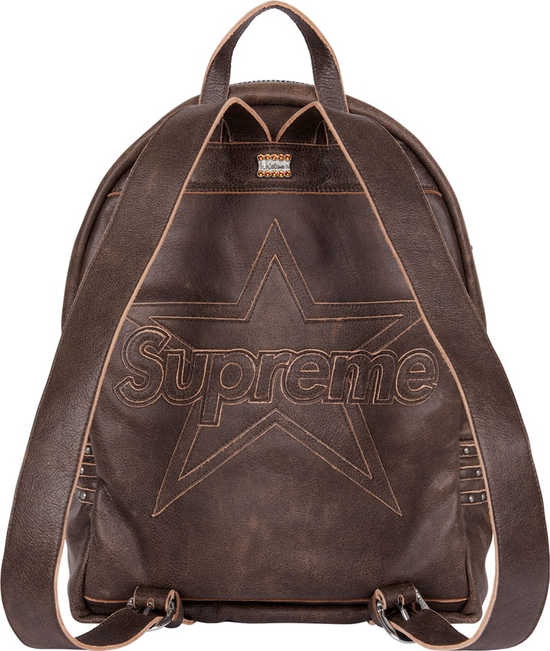 Supreme（シュプリーム） 2025FW Week15 Vanson Leathers®/b.b. Simon Backpack